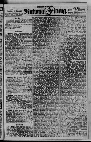 Nationalzeitung on Jan 18, 1858