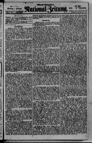 Nationalzeitung vom 01.02.1858