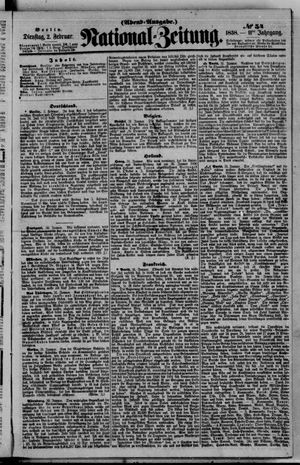 National-Zeitung vom 02.02.1858
