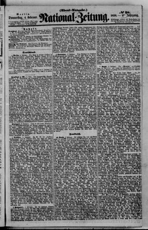 National-Zeitung vom 04.02.1858