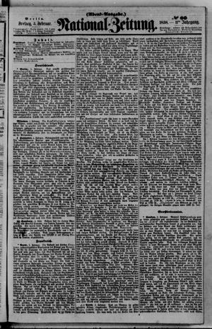 Nationalzeitung vom 05.02.1858