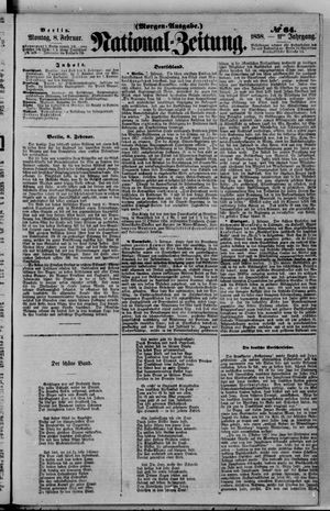 Nationalzeitung on Feb 8, 1858