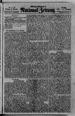 Nationalzeitung on Feb 12, 1858