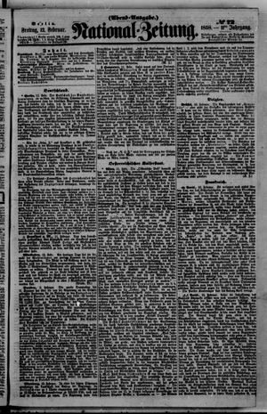 Nationalzeitung on Feb 12, 1858