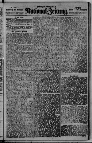 National-Zeitung vom 24.02.1858