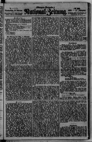 Nationalzeitung vom 25.02.1858