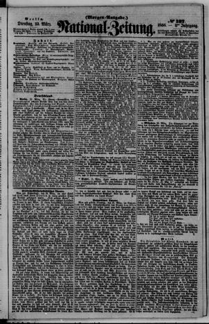 Nationalzeitung vom 23.03.1858