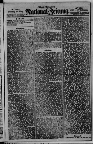 Nationalzeitung vom 23.03.1858