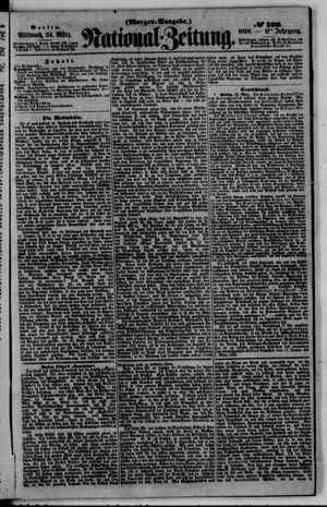 Nationalzeitung on Mar 24, 1858