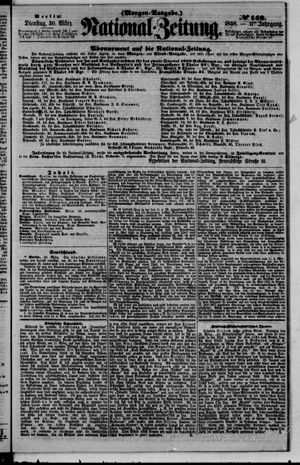 Nationalzeitung vom 30.03.1858