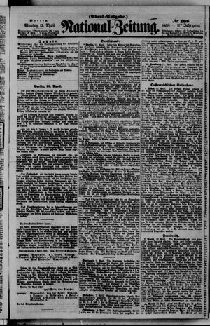 National-Zeitung vom 12.04.1858