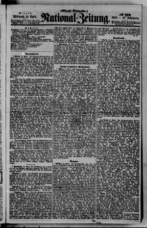 Nationalzeitung on Apr 14, 1858