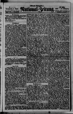 Nationalzeitung vom 17.04.1858