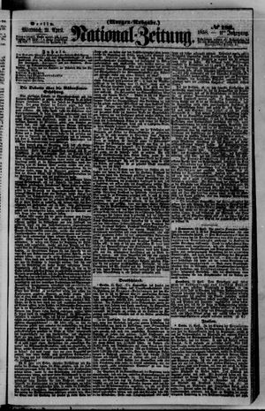 Nationalzeitung on Apr 21, 1858