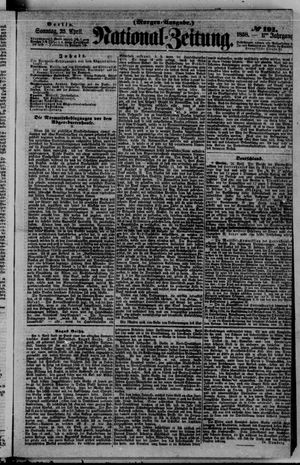 Nationalzeitung on Apr 25, 1858