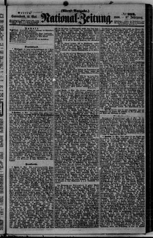 Nationalzeitung vom 15.05.1858