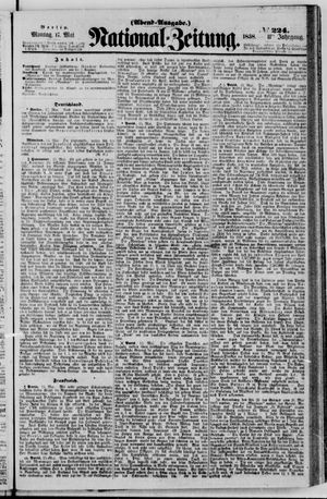 Nationalzeitung vom 17.05.1858