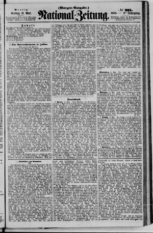 Nationalzeitung vom 21.05.1858