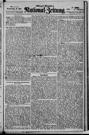 Nationalzeitung vom 27.05.1858