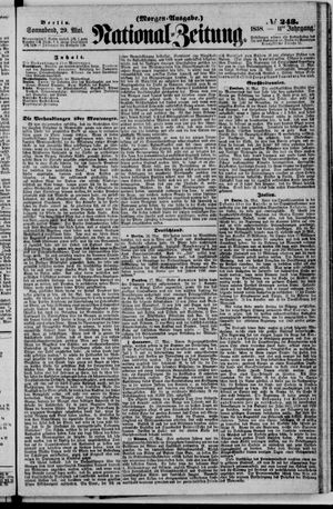 Nationalzeitung vom 29.05.1858