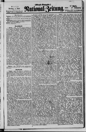 Nationalzeitung vom 04.06.1858