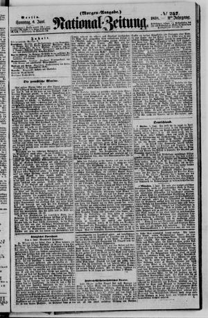 Nationalzeitung vom 06.06.1858