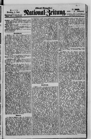 Nationalzeitung on Jun 8, 1858