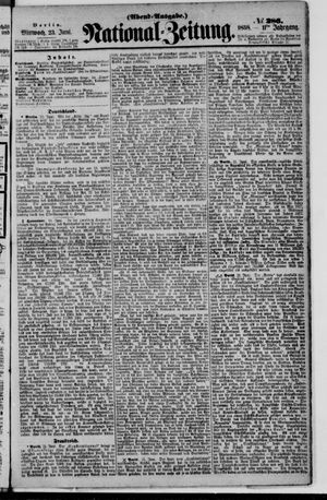 Nationalzeitung vom 23.06.1858