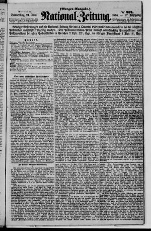 Nationalzeitung on Jun 24, 1858