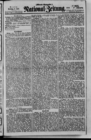 Nationalzeitung vom 09.07.1858