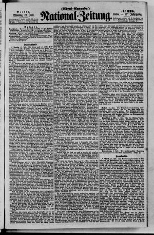 National-Zeitung vom 12.07.1858