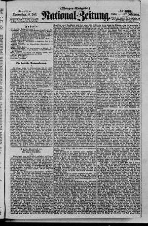 Nationalzeitung vom 15.07.1858