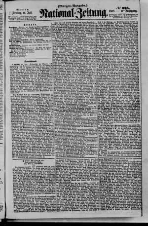 Nationalzeitung vom 16.07.1858