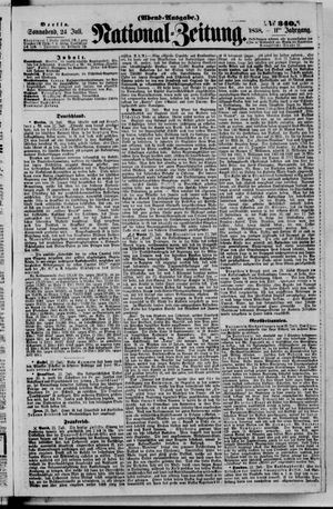 National-Zeitung vom 24.07.1858