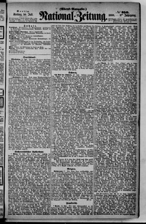 Nationalzeitung on Jul 30, 1858