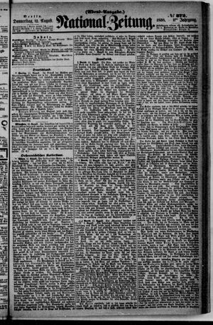 Nationalzeitung vom 12.08.1858