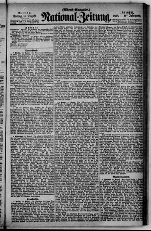 Nationalzeitung on Aug 13, 1858