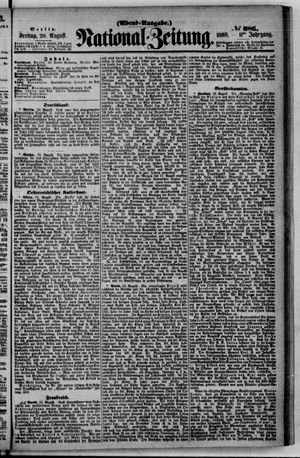 Nationalzeitung vom 20.08.1858