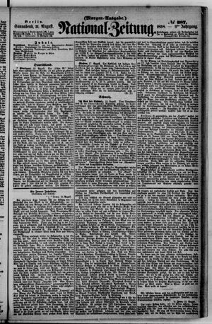 National-Zeitung vom 21.08.1858