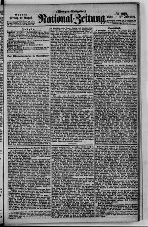 Nationalzeitung on Aug 27, 1858