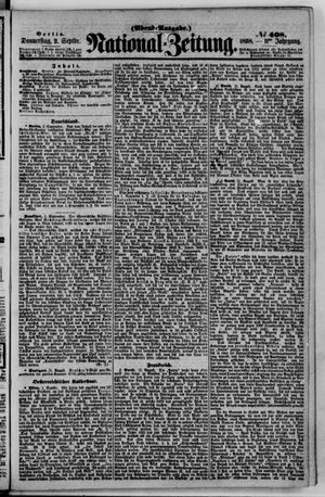 Nationalzeitung vom 02.09.1858