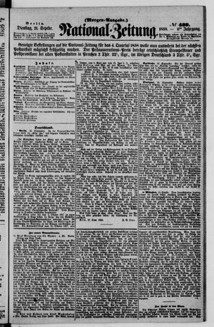 Nationalzeitung on Sep 21, 1858