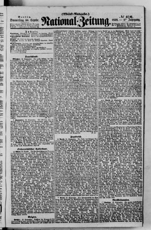 Nationalzeitung on Sep 30, 1858