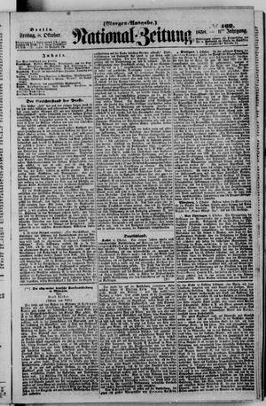 Nationalzeitung on Oct 8, 1858