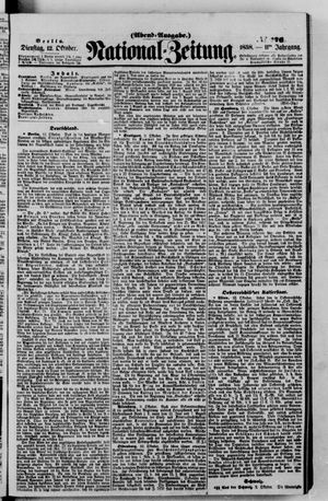 National-Zeitung vom 12.10.1858