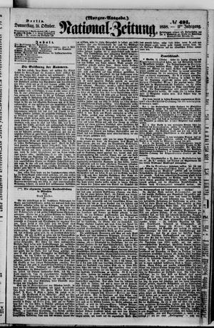 National-Zeitung on Oct 21, 1858