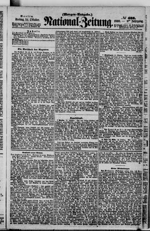 Nationalzeitung on Oct 22, 1858