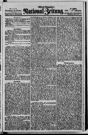 Nationalzeitung on Oct 30, 1858