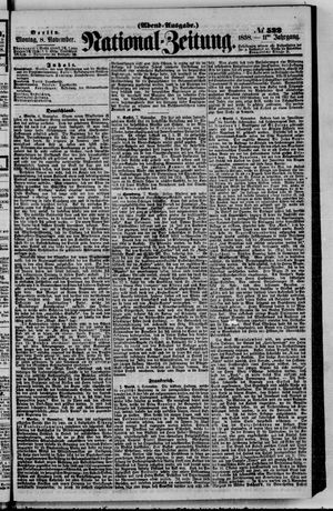 National-Zeitung vom 08.11.1858