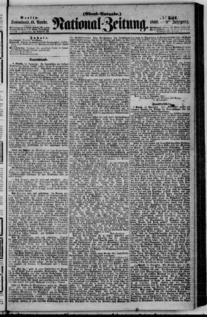 Nationalzeitung on Nov 13, 1858
